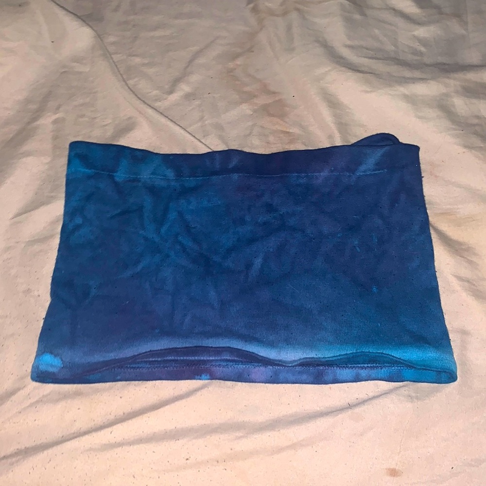 Size small women tube top blue